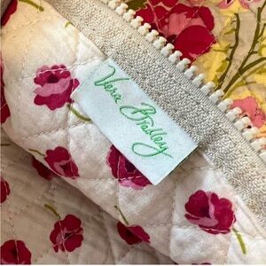 Vera Bradley Travel Bag in Red and Cream
